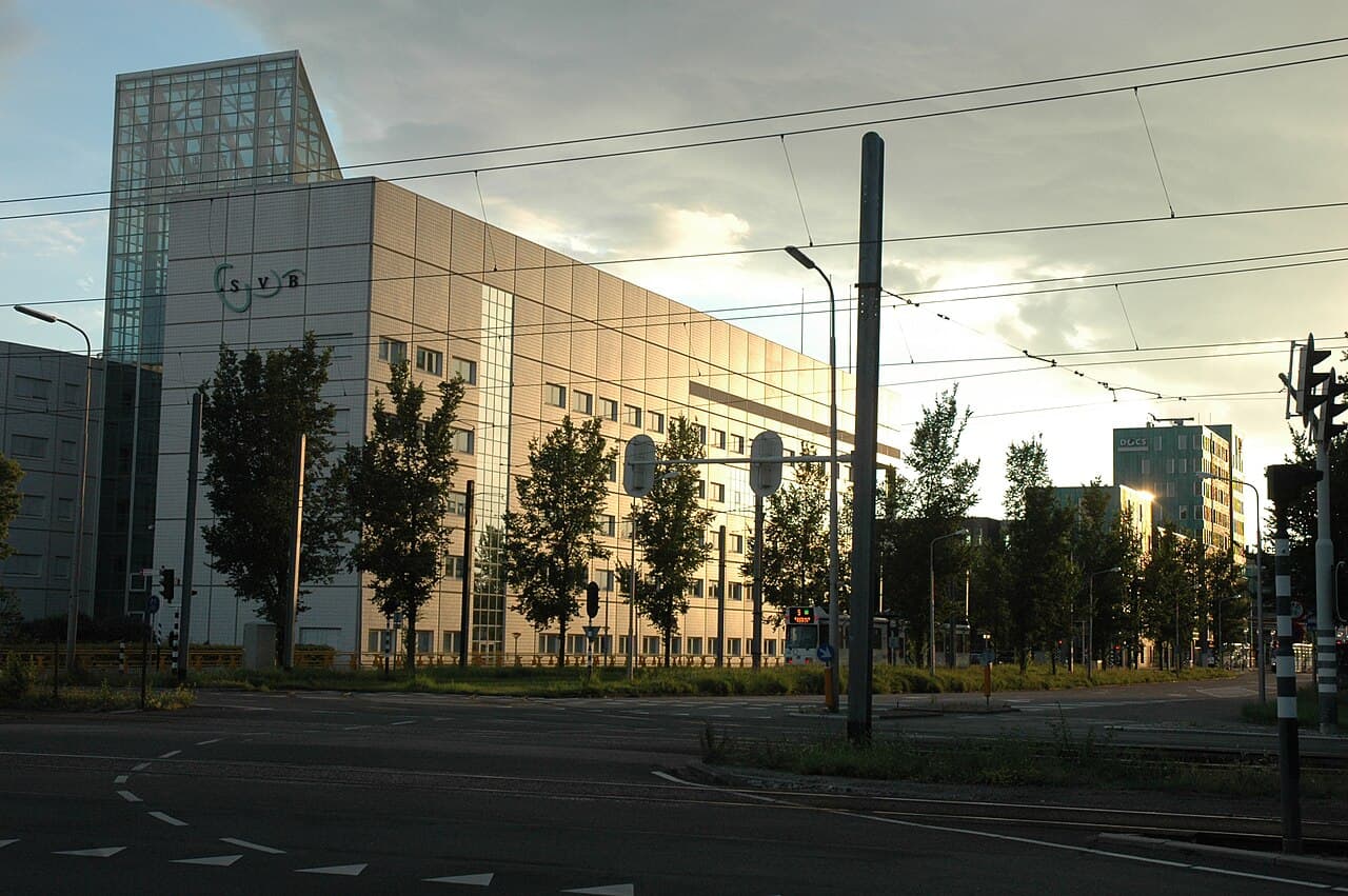 Het kantoor van de Sociale Verzekeringsbank (SVB) in Amstelveen