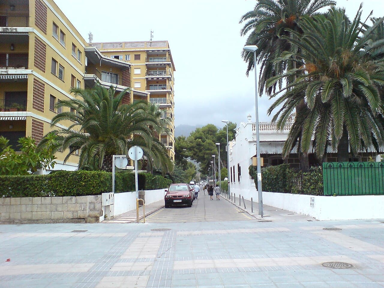 Panoramisch uitzicht op Benicàssim
